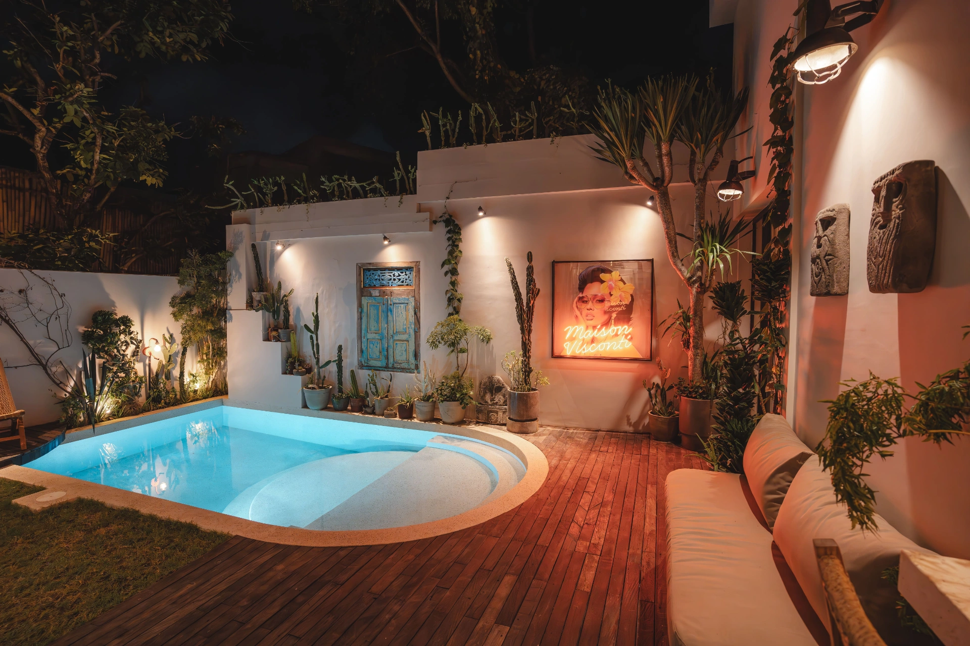 Maison Visconti Canggu | Luxe Tropical Pool Villa, 2-bed villa for rent in Canggu – photo 7 of 15