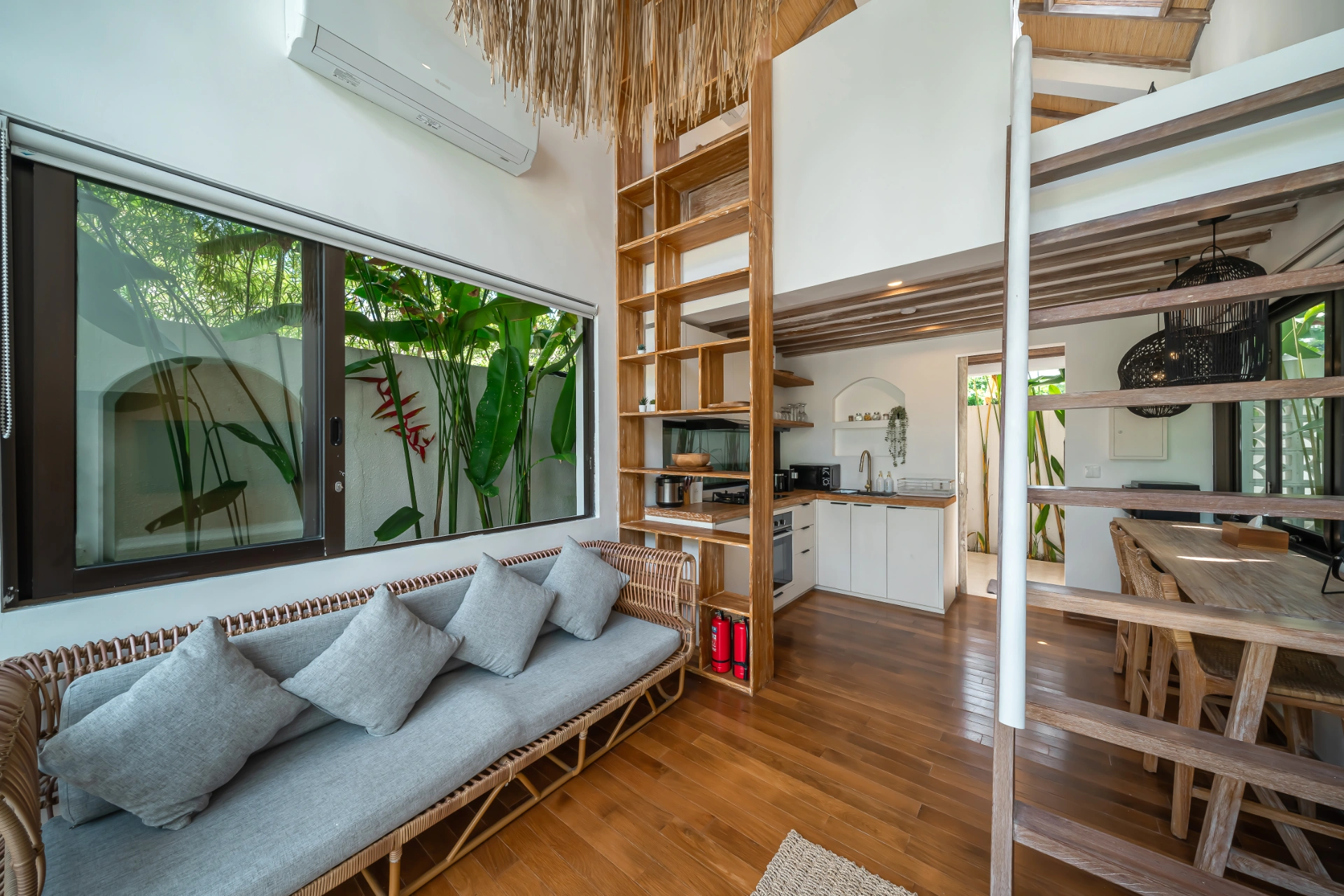 Villa Tiny 2 - Cozy & Romantic 1BR A-Frame - Nyanyi Beach Getaway, 1-bed villa for rent in Tabanan – photo 9 of 15