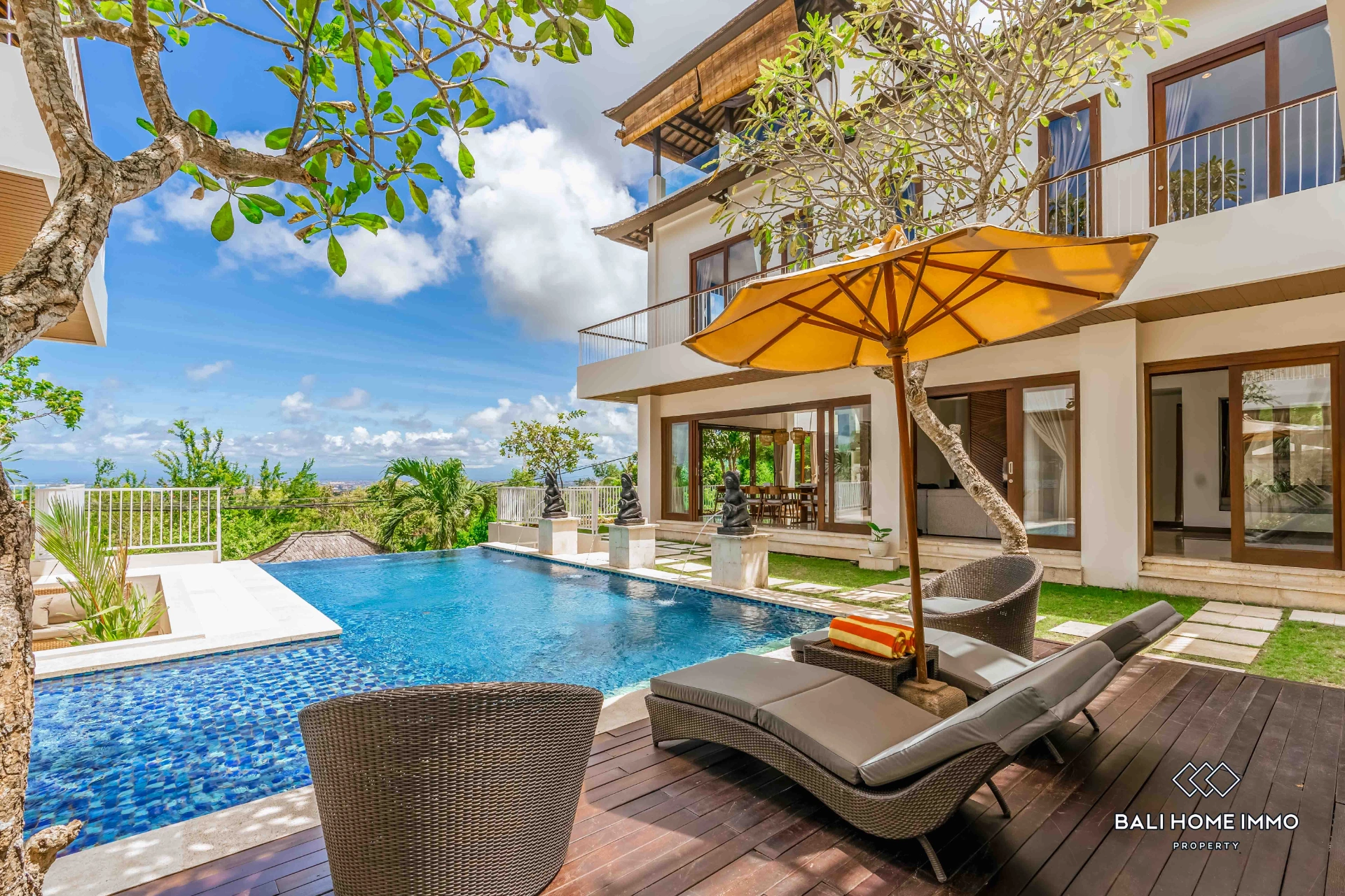 Stunning Ocean View 5 Bedrooms Villa for Rent & Sale in Ungasan, 5-bed villa for rent in Uluwatu – photo 3 of 14