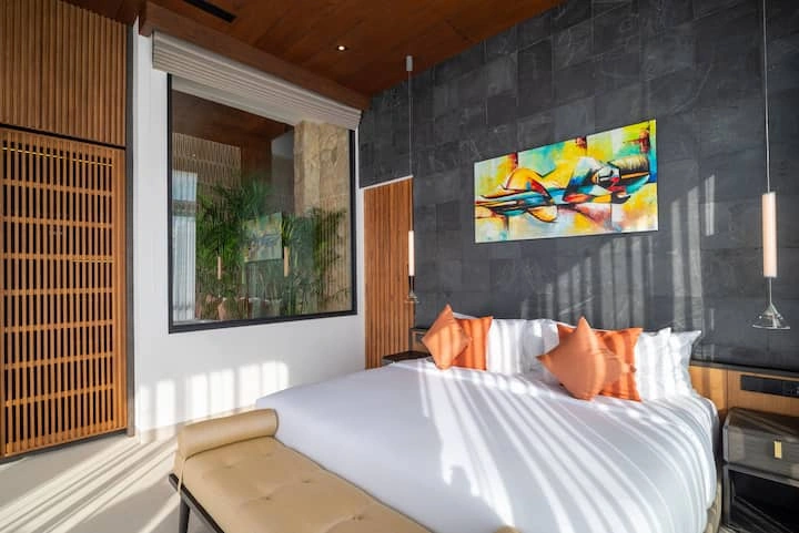 Villa For Rent 6 Bed In Pererenan,Badung Bali, 6-bed villa for rent in Pererenan – photo 4 of 15