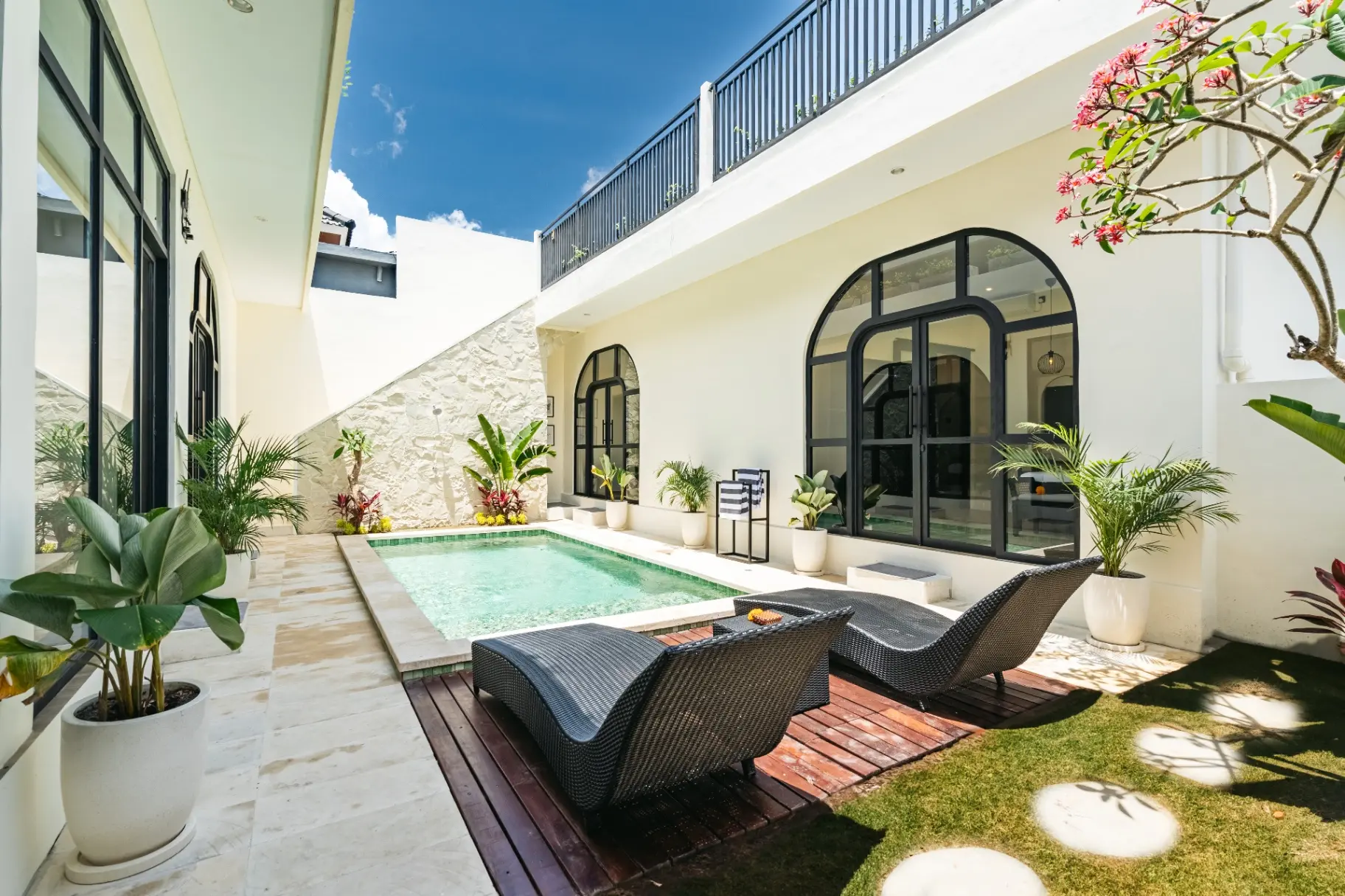 Umajana Villa | 3BR Pool & Rooftop, Canggu/Pererenan, 3-bed villa for rent in Pererenan – photo 8 of 11