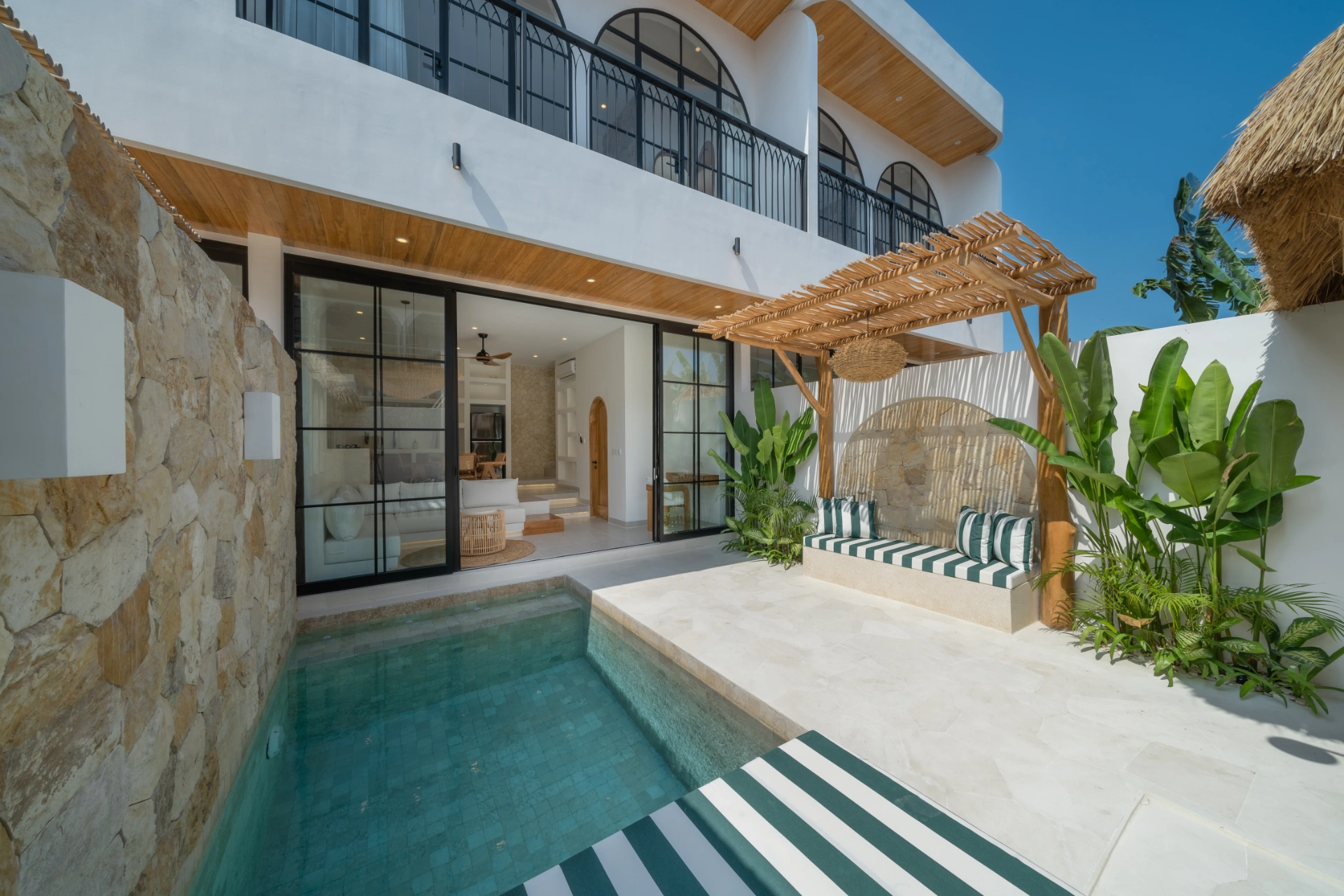 Villa Maiora 5 - Brand New 1BR Mediterranean Oasis in Central Canggu, 1-bed villa for rent in Canggu – photo 4 of 15