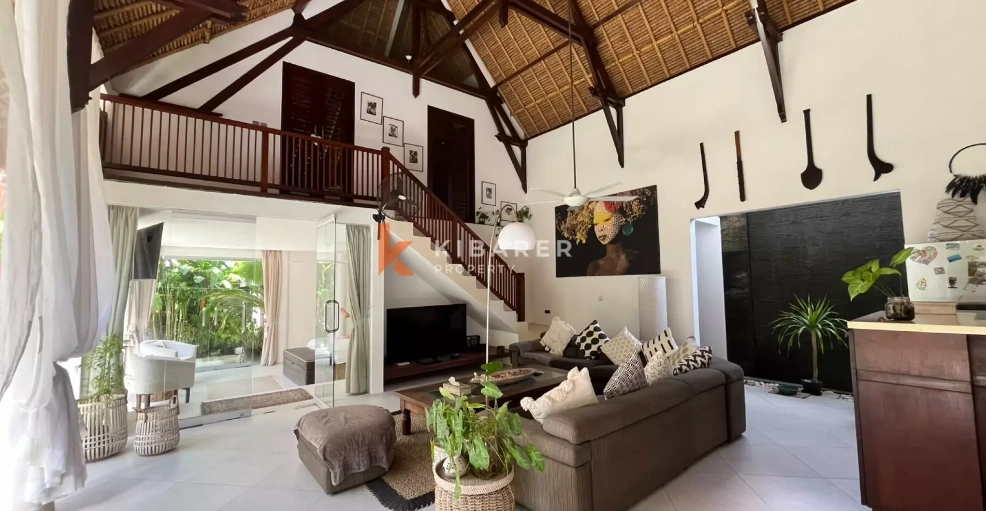 Lovely Serene Two-Bedroom Tropical Villa in the Heart of Umalas, 2-bed villa for rent in Seminyak – photo 4 of 15