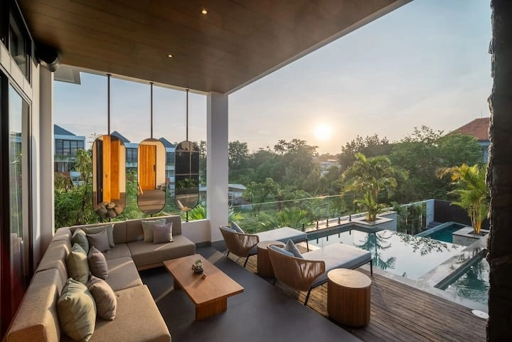 Villa For Rent 6 Bed In Pererenan,Badung Bali, 6-bed villa for rent in Pererenan – photo 5 of 15