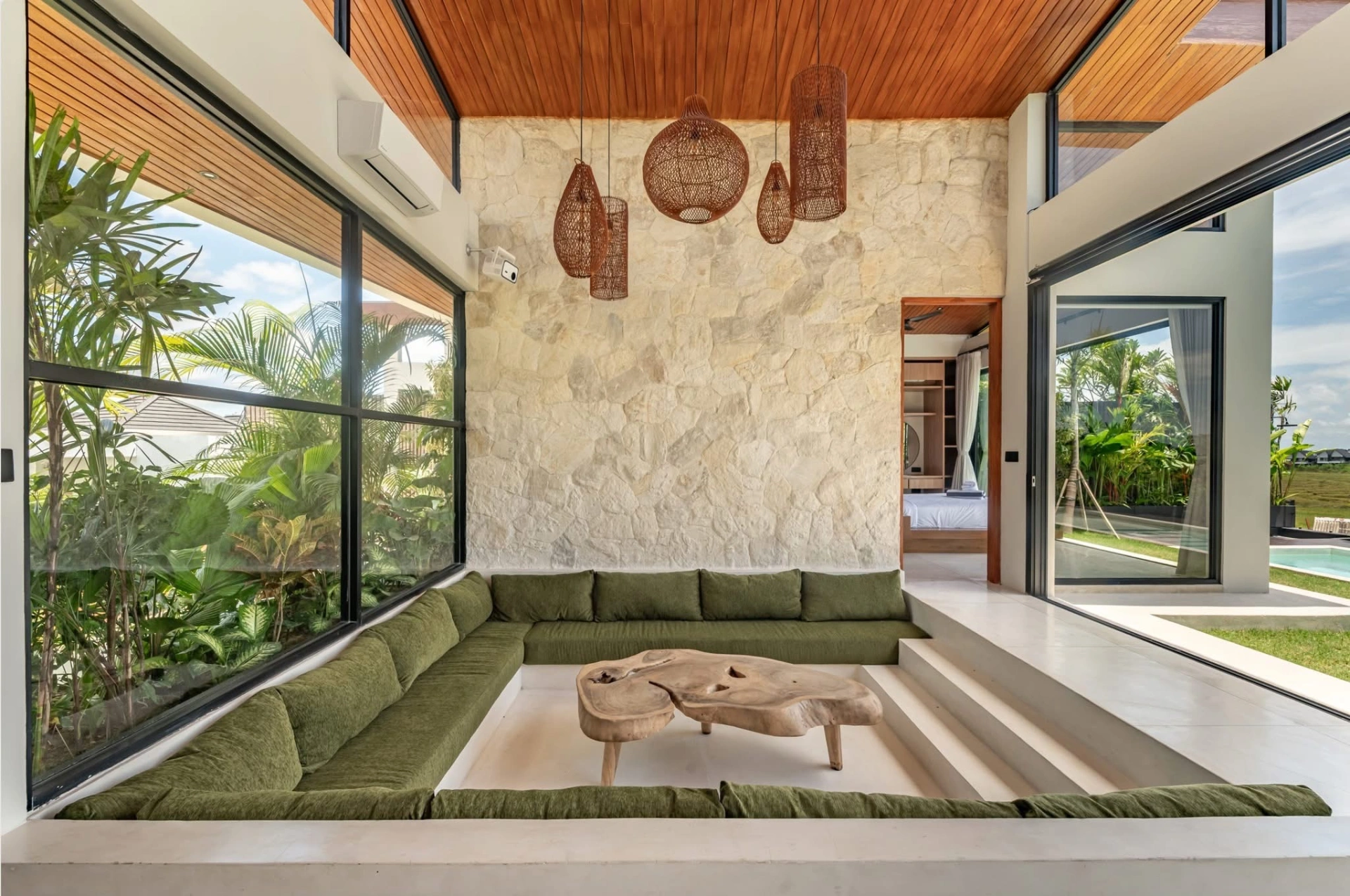 Brand New 3bdr Villa with Rice Field View in Canggu | Luxury Stay, 3-bed villa for rent in Canggu – photo 4 of 14