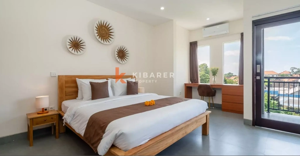 Fully Furnished Three-Bedrooms Villa With Rooftop in Padonan, 3-bed villa for rent in Canggu – photo 3 of 13