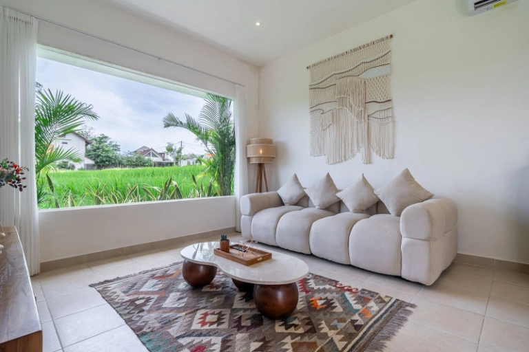 YEARLY Rent – 2BR Mediterranean Villa in Cemagi with Rooftop Ricefield View, 2-bed villa for rent in Seseh – photo 7 of 15