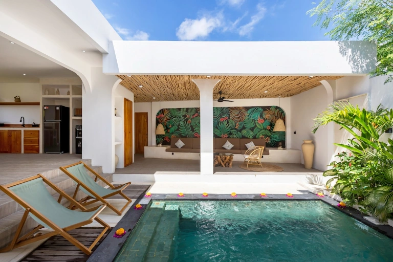 Villa Maya - 1BR Villa l Private Swimming Pool & Sunken Lounge, 1-bed villa for rent in Canggu – photo 5 of 15