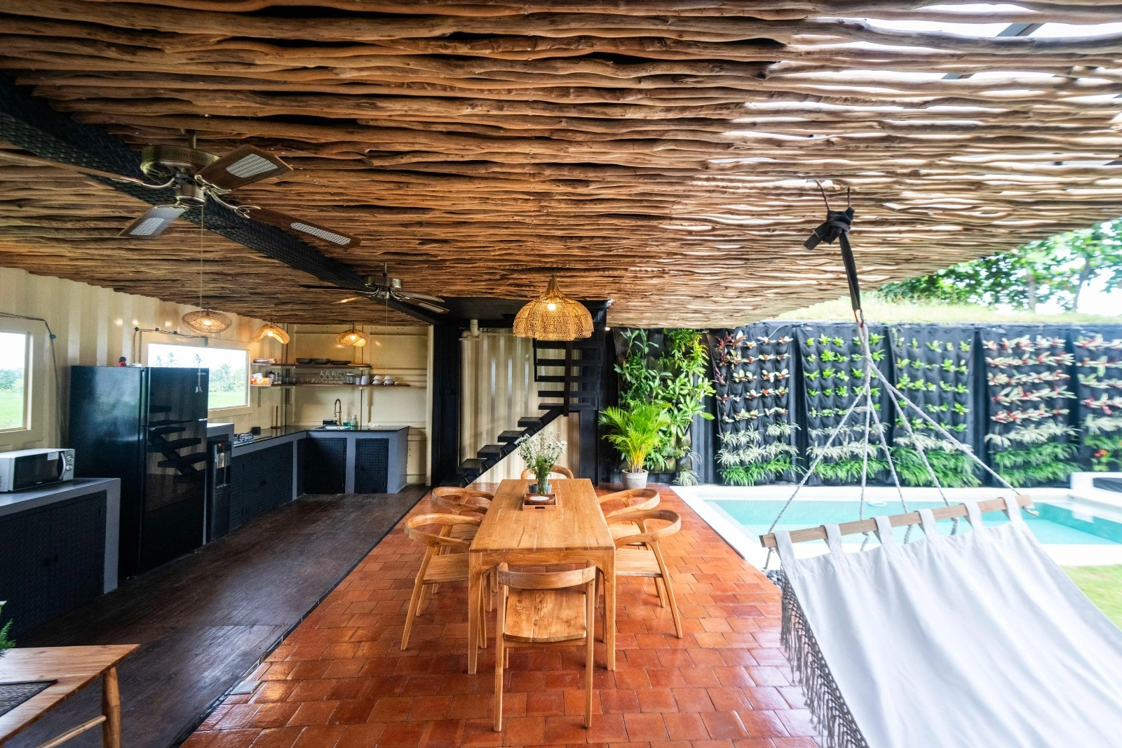 Urban Villa - Rice Field View - Pangkung Tibah - Kedungu, 3-bed villa for rent in Tabanan – photo 13 of 15