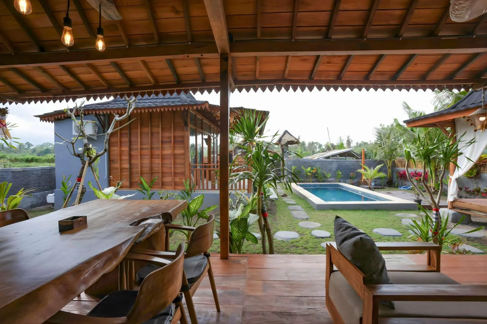 Affordable 1BR Joglo Villa with Private Pool, 1-bed villa for rent in Tabanan – photo 3 of 8