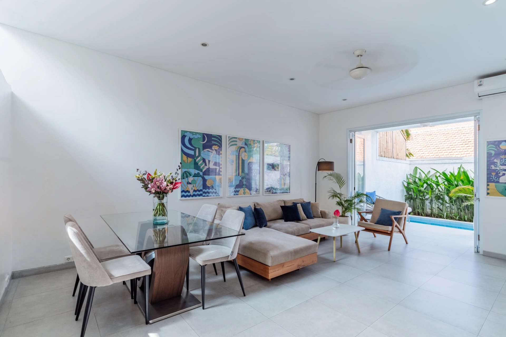 *2BR Villa Indigo at Padang Linjong, Canggu*, 2-bed villa for rent in Canggu – photo 2 of 14