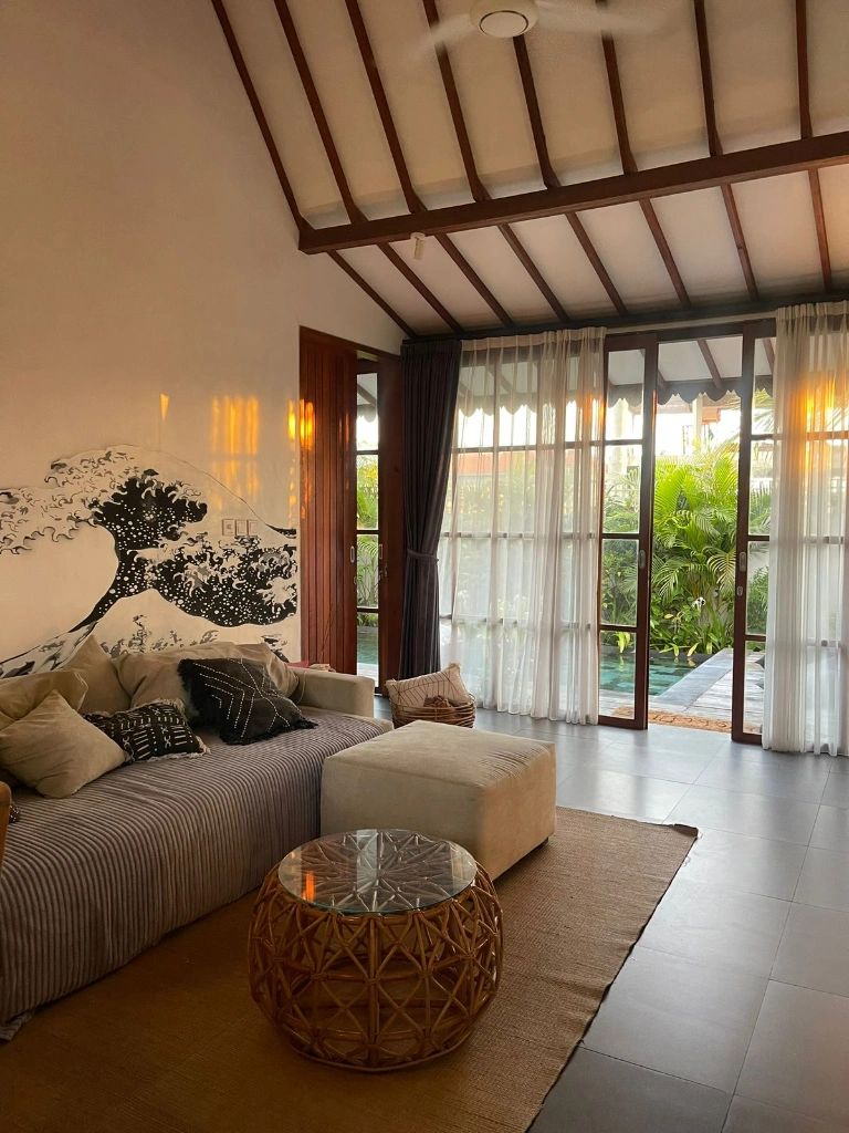 Monthly - Seseh - Tropical 2 Bedrooms Villa in Seseh, 2-bed villa for rent in Canggu – photo 2 of 12