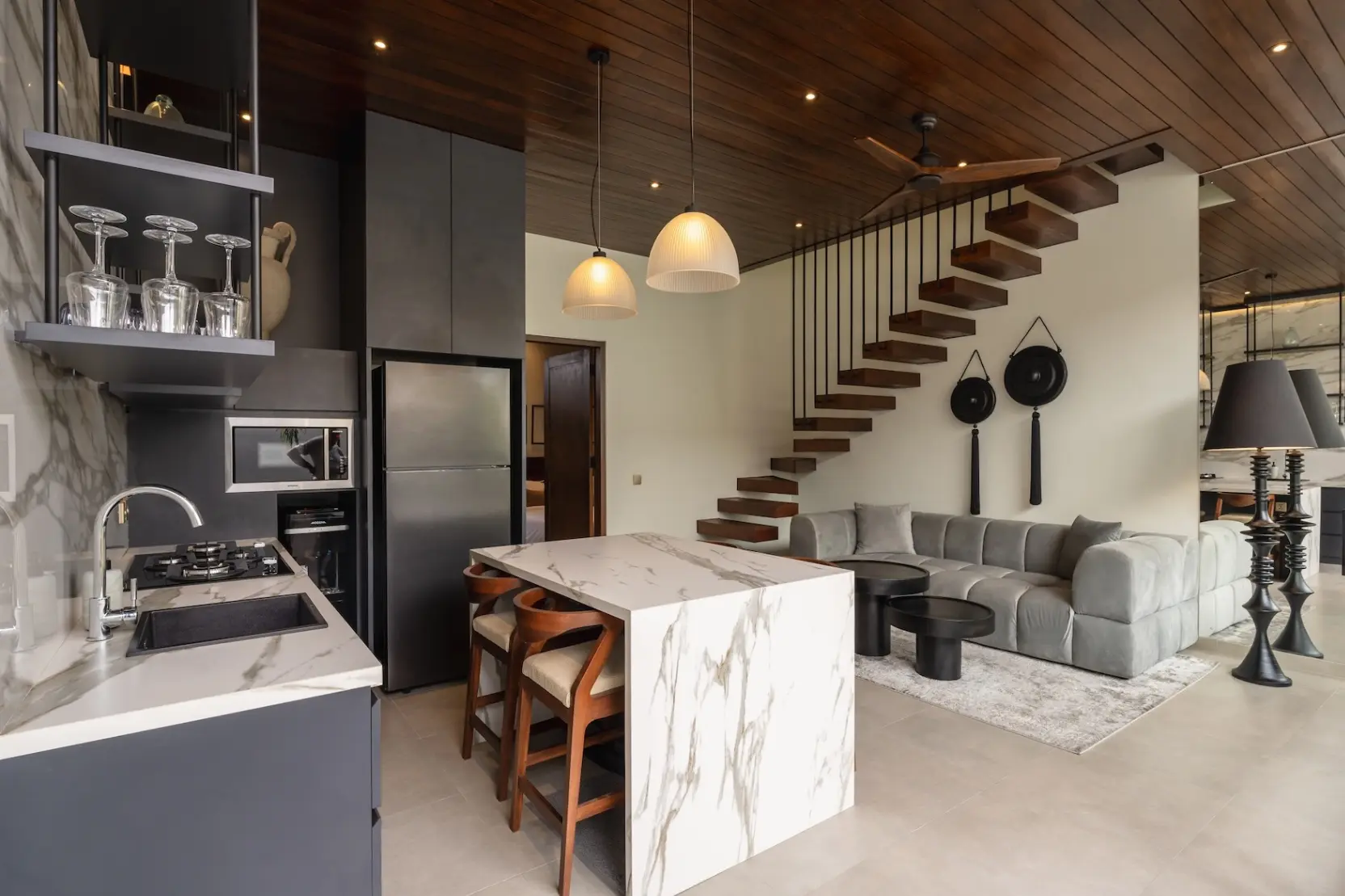 Rocca Bella - Stylish 2BR Loft w/ Pool – Canggu, 2-bed villa for rent in Canggu – photo 6 of 15