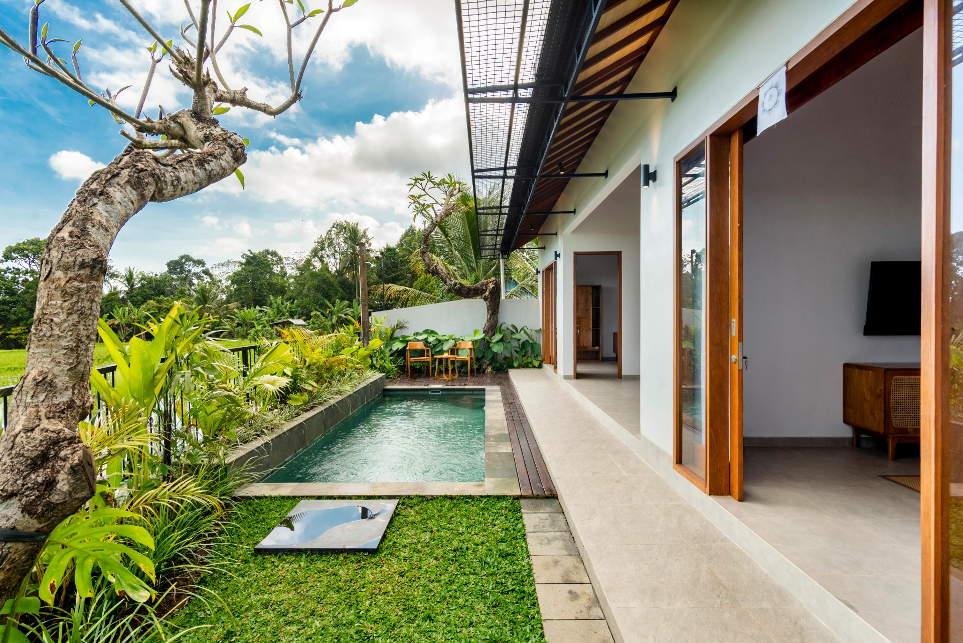 Brand-New 2-Bedroom Villa with Rice Field Views in Gianyar, 2-bed villa for rent in Ubud – photo 5 of 15