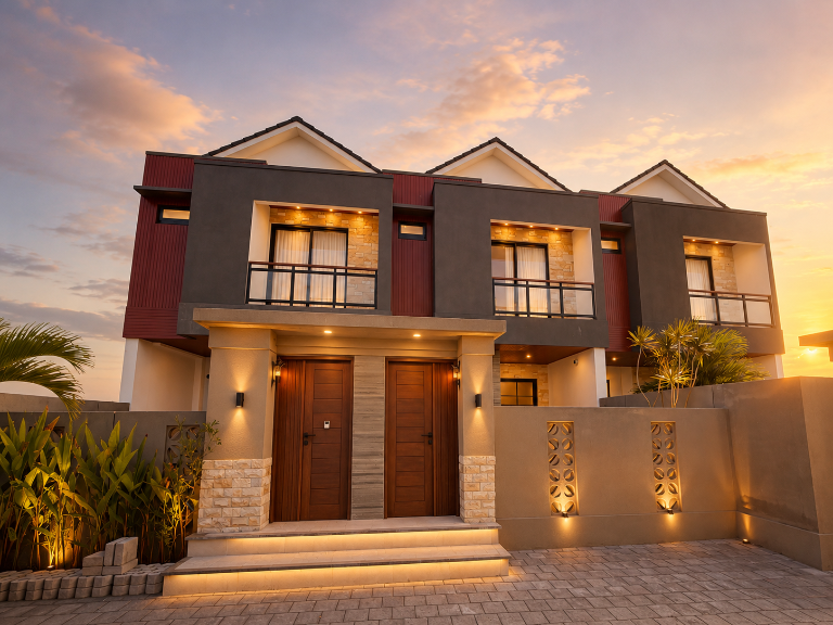 Modern Rice Field | Pool • Gym • Sunset Views, 2-bed villa for rent in Canggu – photo 4 of 15