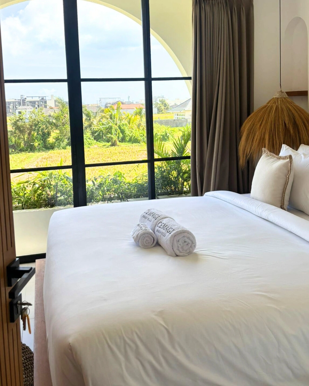 Peaceful 2BR Private Pool Villa • Walk to Cemagi Beach, 2-bed villa for rent in Seseh – photo 7 of 15