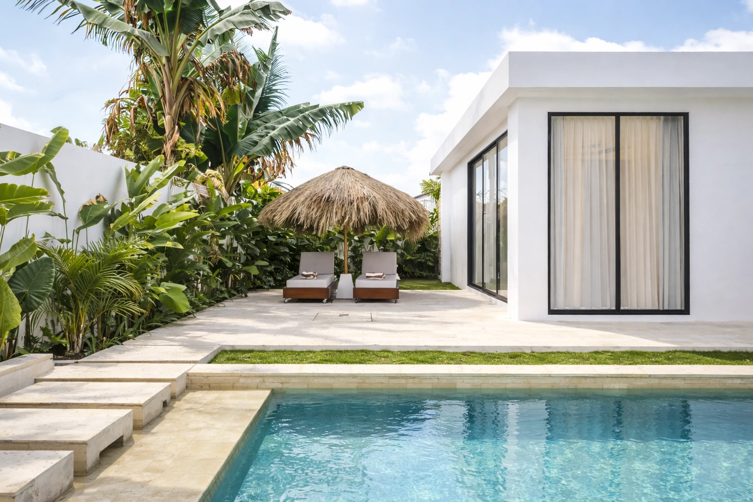NEW 4BR Aquamarine II Canggu, Batu Bolong/5mins to Beach/Rooftop+pool, 4-bed villa for rent in Canggu – photo 8 of 15