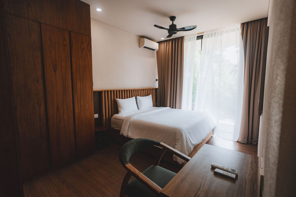 Modern 2BR Villa w/ Private Pool and Home Office, 2-bed villa for rent in Canggu – photo 6 of 15