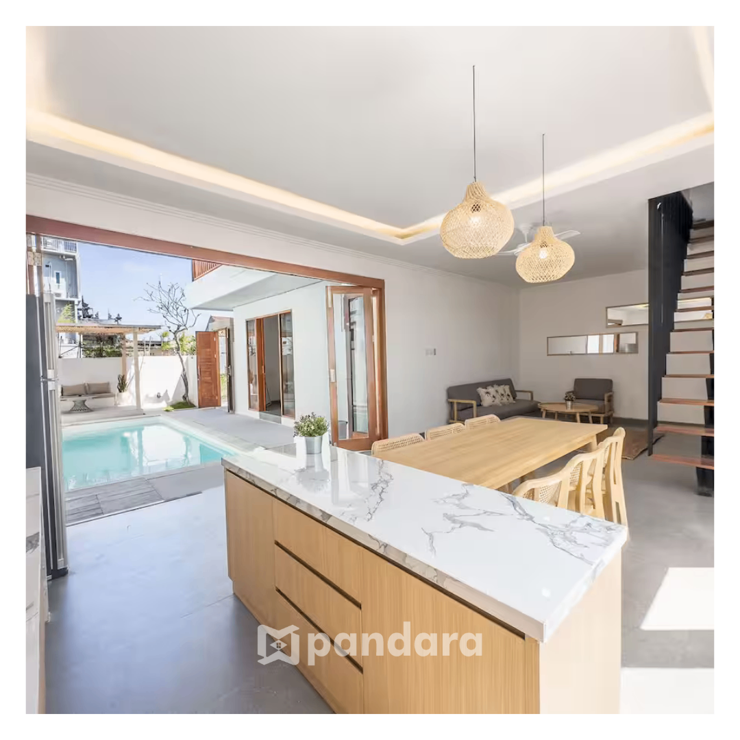 NEW Modern 3BR Villa | Quiet Oasis in Central Canggu | FAST WiFi & Desk in Every, 3-bed villa for rent in Canggu – photo 3 of 13