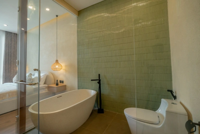 This brand new 3 bedroom villa in Umalas is now available for rent, 3-bed villa for rent in Canggu – photo 12 of 15