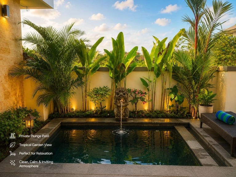 1 Bedroom Private Pool Villa with Rice Field View, 1-bed villa for rent in Ubud – photo 8 of 8