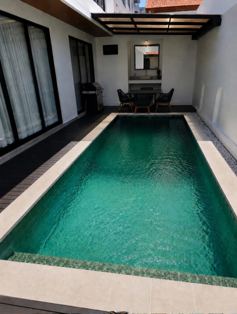 Modern 2 Bedroom Villa with Mezzanine Office | Prime Umalas Living, 2-bed villa for rent in Canggu – photo 10 of 15