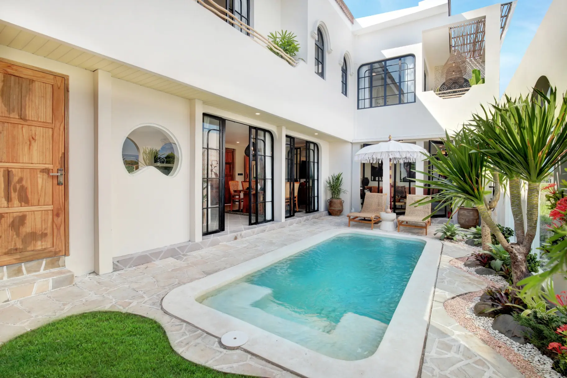 Canggu Ricefield Retreat Private Pool Villa w/staff - 3BR Buduk/Pererenan Border, 3-bed villa for rent in Canggu – photo 13 of 15