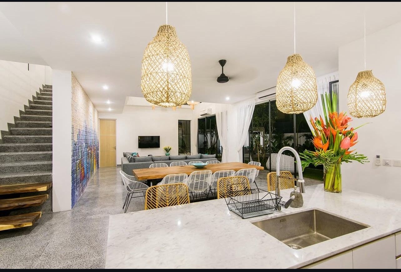 Villa For Rent 4 Bed In Berawa,Tibubeneng Bali, 4-bed villa for rent in Canggu – photo 4 of 15