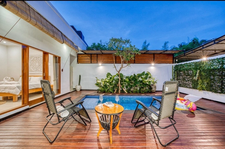 Stylish 3BR Private Pool Villa SOHAM in Canggu, 3-bed villa for rent in Canggu – photo 11 of 15