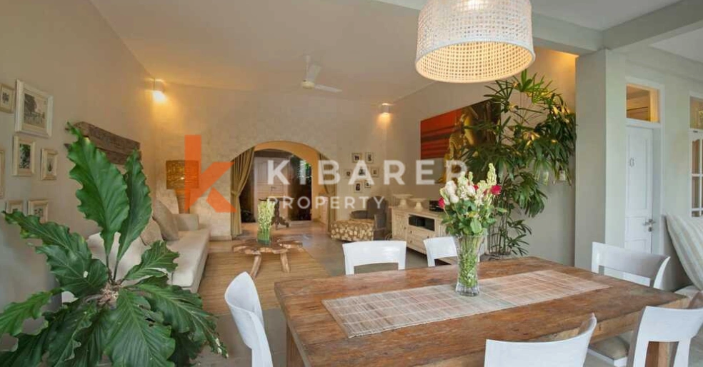 Peacefully Two Bedroom Open Living Villa Nestled in Seminyak, 2-bed villa for rent in Seminyak – photo 5 of 14