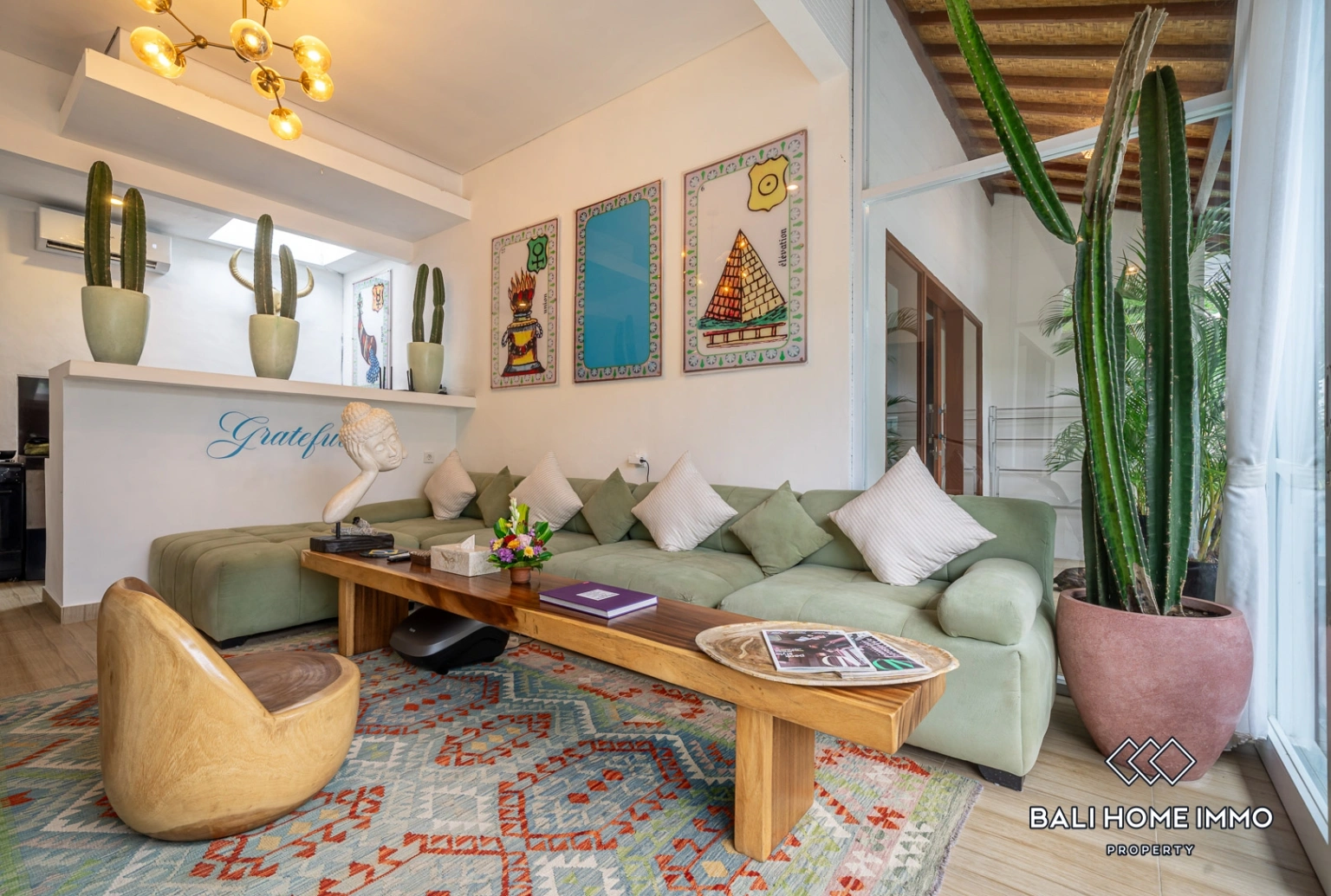 3 Bedroom Villa For Rent in Canggu Residential Side, 3-bed villa for rent in Canggu – photo 4 of 12
