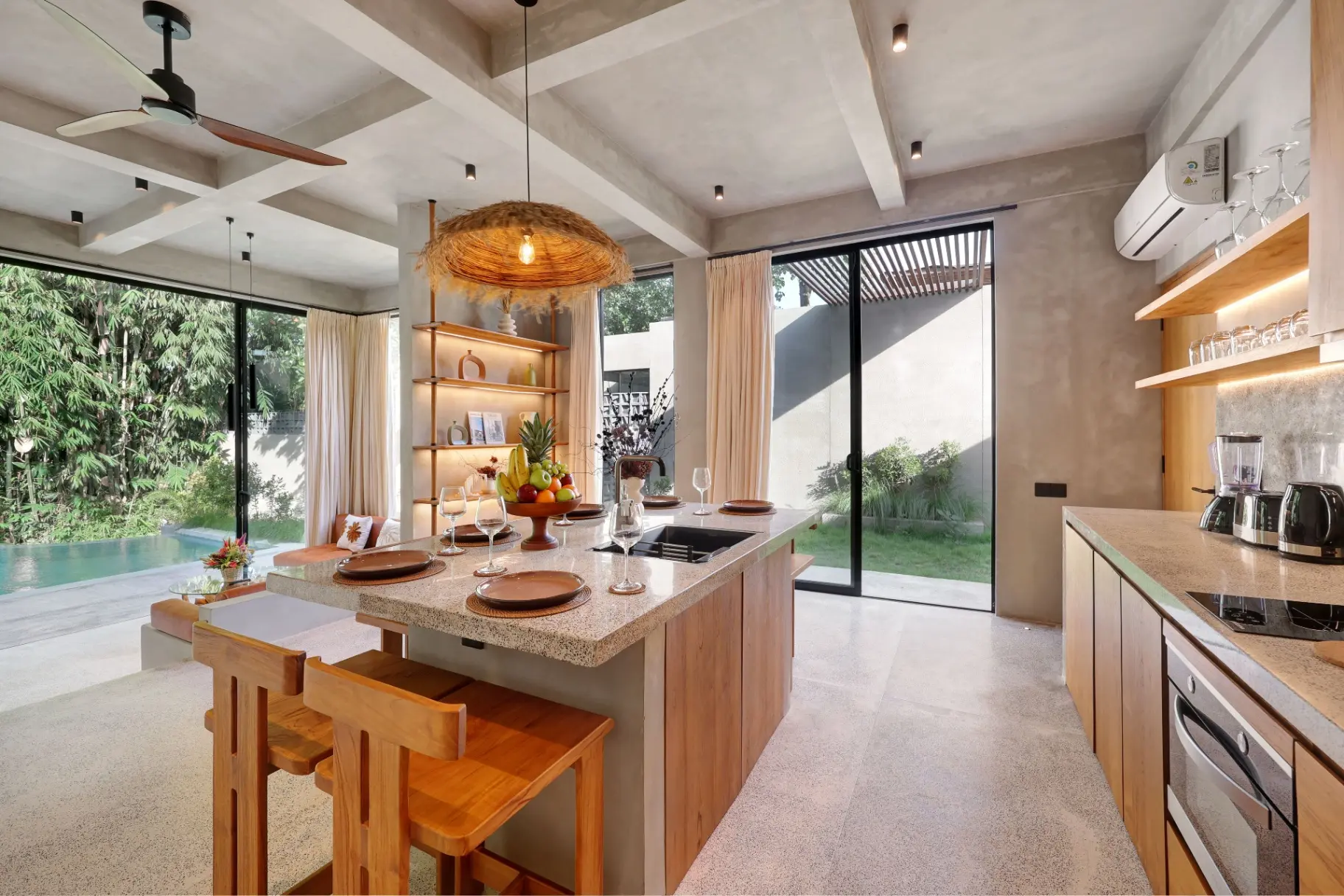 Modern 3BR Villa w/ Private Pool and Garden, 3-bed villa for rent in Ubud – photo 10 of 15