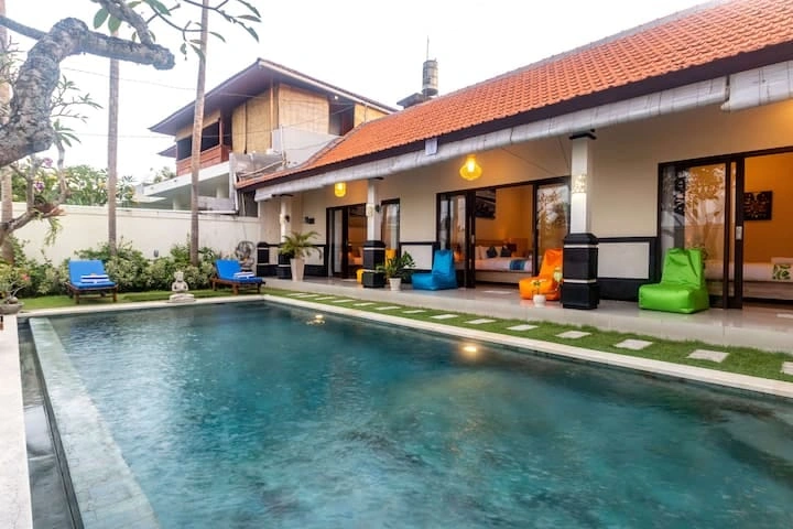 Villa For Rent 4 Bed In Tumbak Bayuh,Badung Bali, 4-bed villa for rent in Pererenan – photo 9 of 15