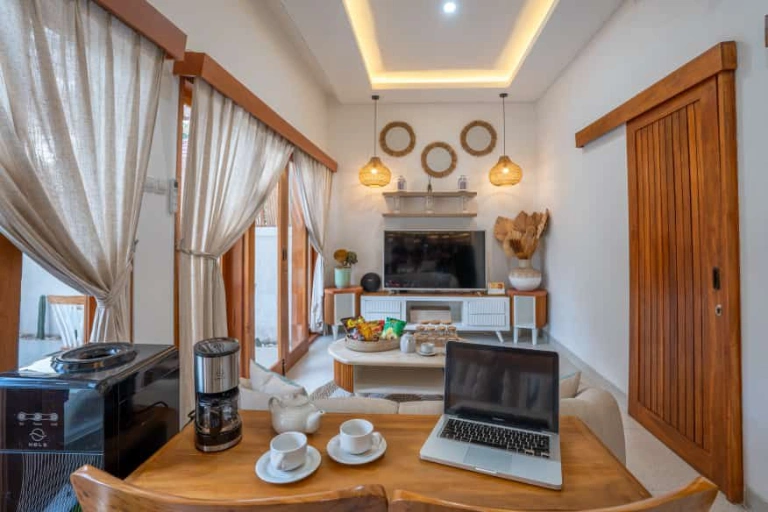 Brand New Tropical Terrazzo Villa for Rent, 2-bed villa for rent in Uluwatu – photo 13 of 15