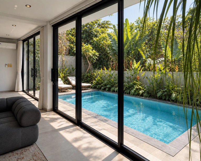2BR Private Pool Villa for Rent – Canggu, 2-bed villa for rent in Canggu – photo 2 of 15