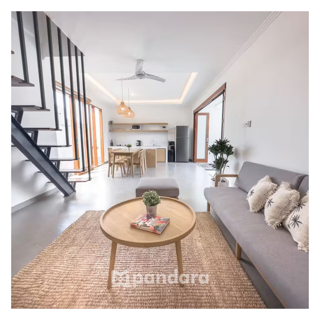 NEW Modern 3BR Villa | Quiet Oasis in Central Canggu | FAST WiFi & Desk in Every, 3-bed villa for rent in Canggu – photo 10 of 13