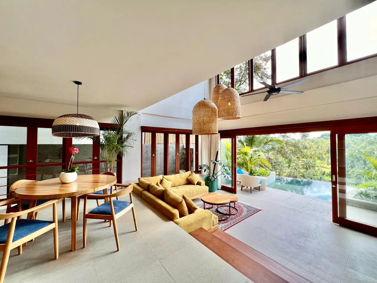 Refined 1BR Villa w/ River View and Sunset Views, 1-bed villa for rent in Ubud – photo 3 of 15
