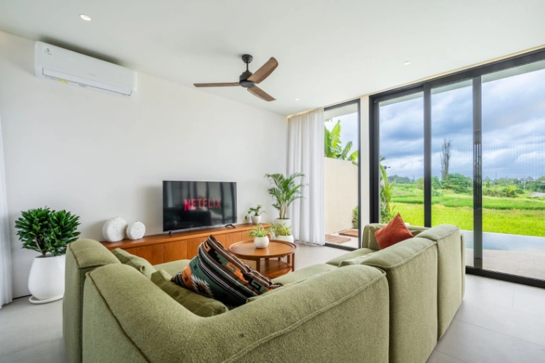 2BR Brand New Villa with Rice Field Views, 2-bed villa for rent in Tabanan – photo 4 of 15
