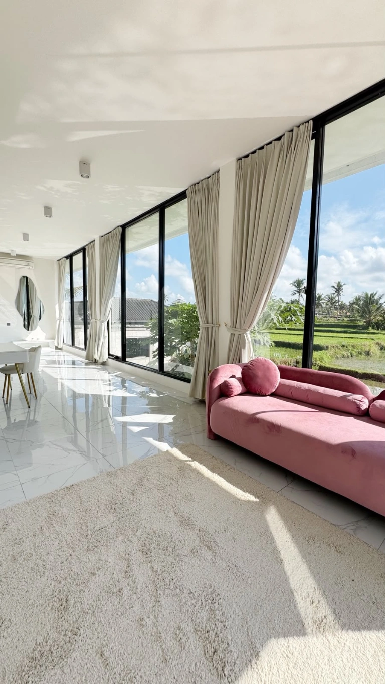 Luxury 3BR Garden & Private Pool | Rice Field Surrounds | Peaceful Sanctuary, 3-bed villa for rent in Ubud – photo 12 of 15