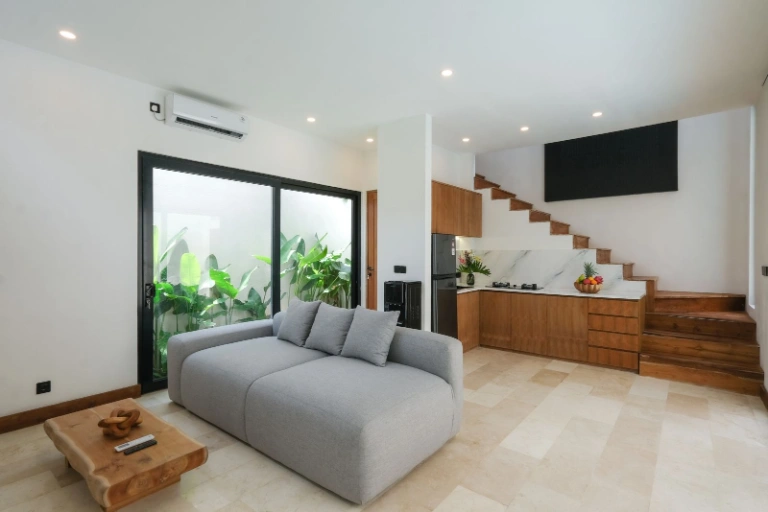 1BR + 1 Office Private Villa - Pererenan (walking distance to the beach!), 1-bed villa for rent in Pererenan – photo 2 of 15