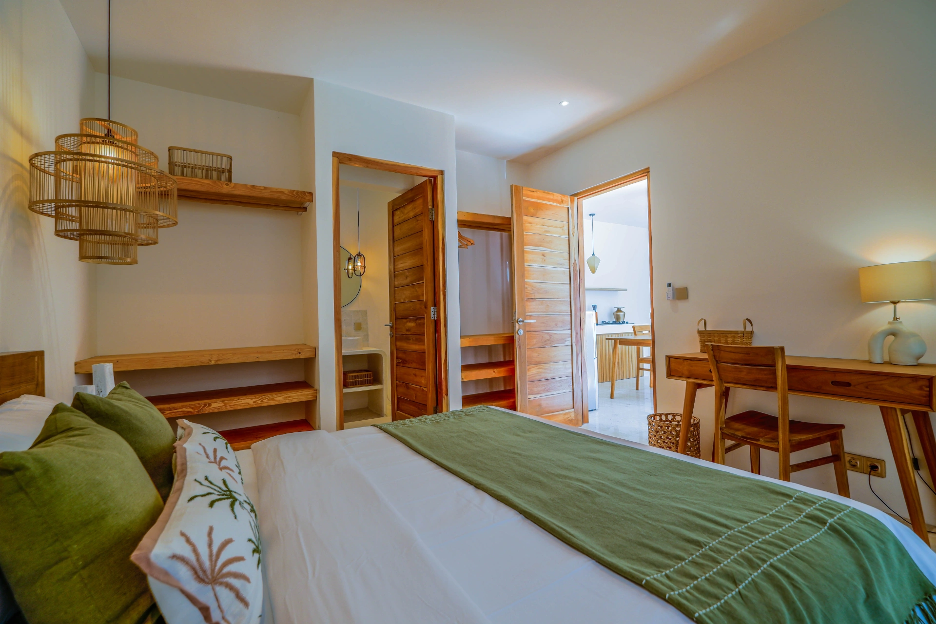 Modern 1BR Apartment 4A for Rent In Canggu, Nelayan – Quiet & Close to the Beach, 1-bed villa for rent in Canggu – photo 3 of 10