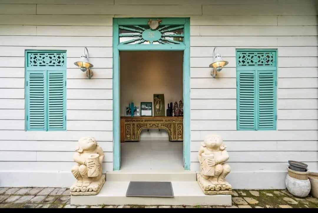 Villa Plum – White Vintage Style 3-Bedroom Villa in Babakan Canggu, 3-bed villa for rent in Canggu – photo 3 of 15