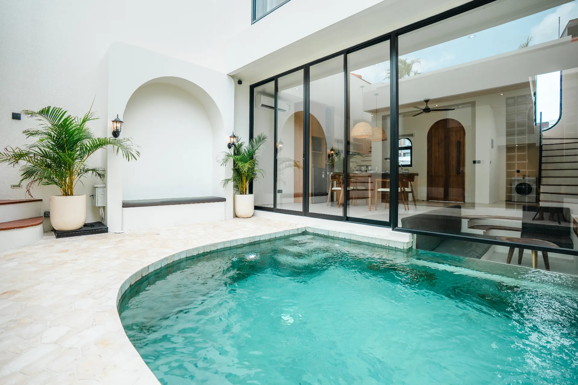 Greece-style 2 Bedroom Villa in Pererenan, 2-bed villa for rent in Pererenan – photo 2 of 15