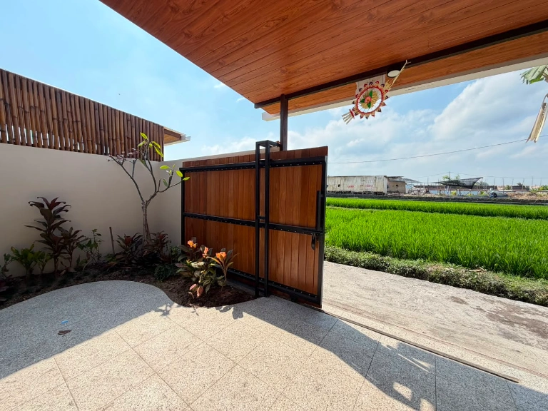 New Fully furnished 1BR House with Rice Field View – Cemagi, 1-bed villa for rent in Seseh – photo 3 of 11