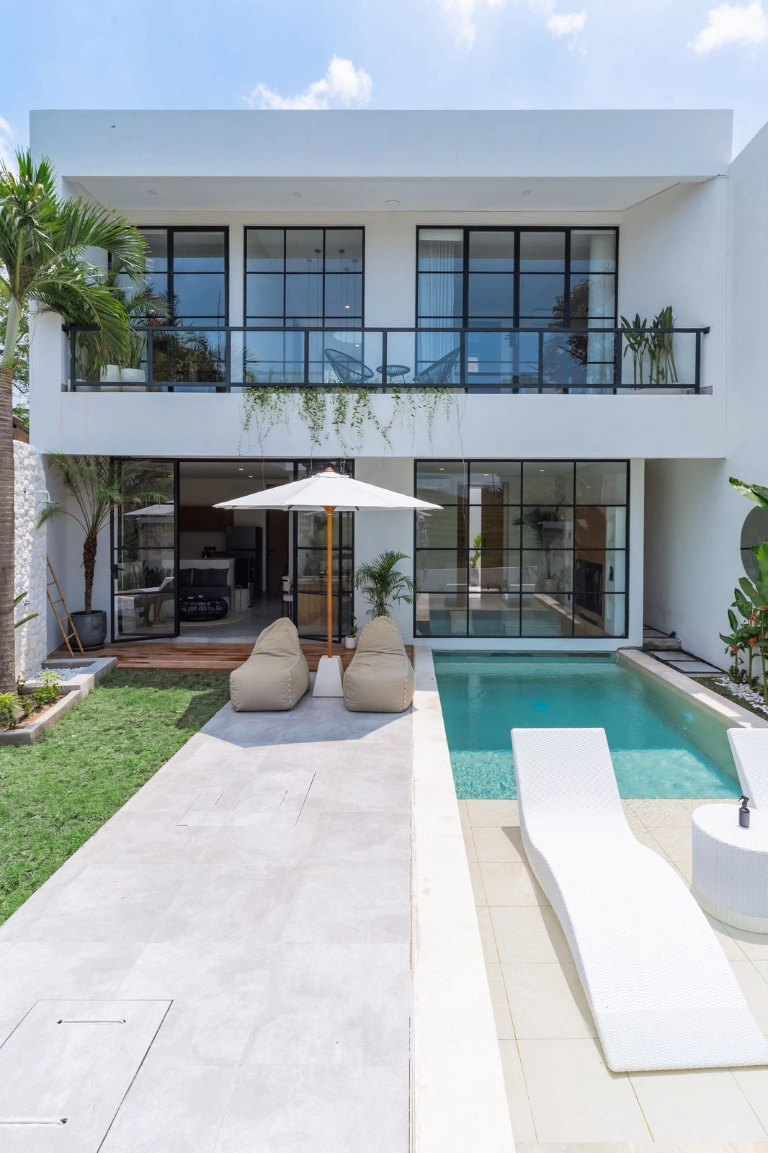Tranquily Modern 2 Bedrooms Villa with Rice Field View in Buduk - Canggu, 2-bed villa for rent in Canggu – photo 5 of 11