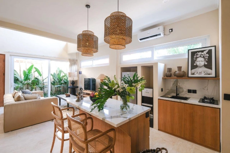 Studio For Rent 1 Bed In Pererenan,Badung Bali, 1-bed villa for rent in Pererenan – photo 3 of 12