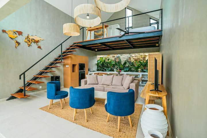 Villa For Rent 4 Bed In Kerobokan,Badung Bali, 4-bed villa for rent in Canggu – photo 9 of 15