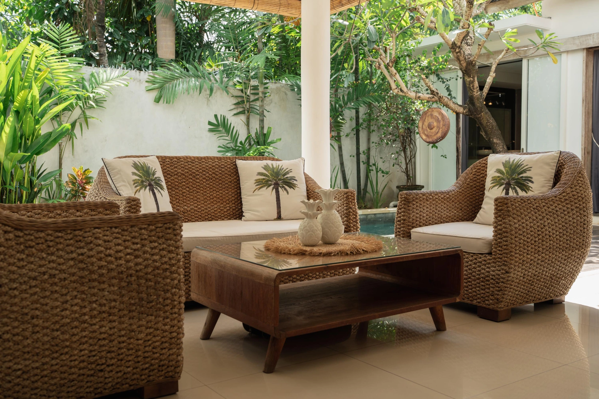 Villa Lestari 1 - Quiet 2BD Villa w/ Private Pool - Umalas, 2-bed villa for rent in Canggu – photo 5 of 15