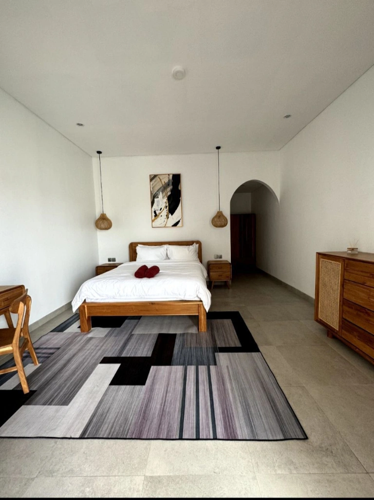 Cozy 2-Bedroom Villa for Rent in seseh, Canggu available 2 min gym omni, 2-bed villa for rent in Seseh – photo 8 of 12