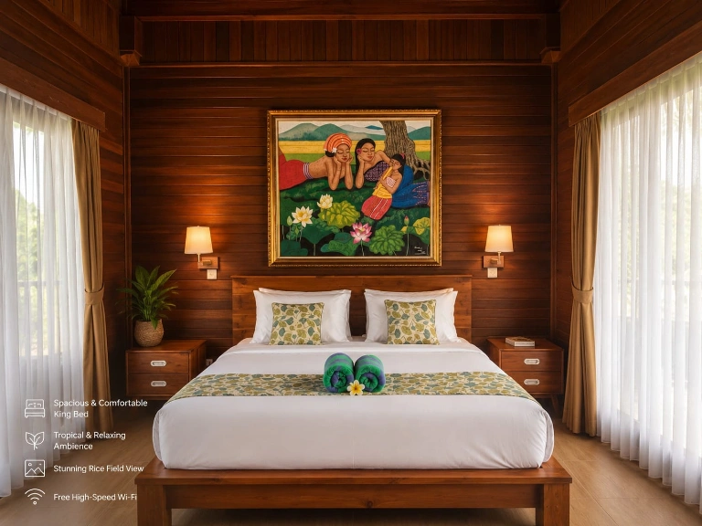 1 Bedroom Private Pool Villa with Rice Field View, 1-bed villa for rent in Ubud – photo 5 of 8